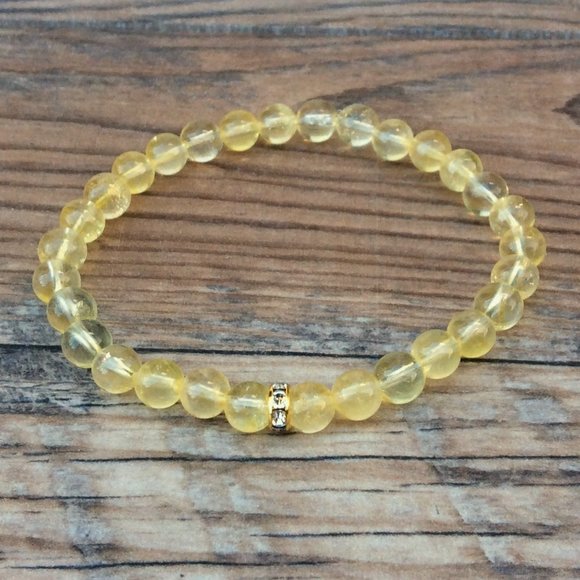 Citrine bracelet, November birthstone, healing bracelet - Picture 1 of 9